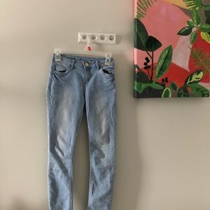 sws x denim co rio low rise push up skinny jeans